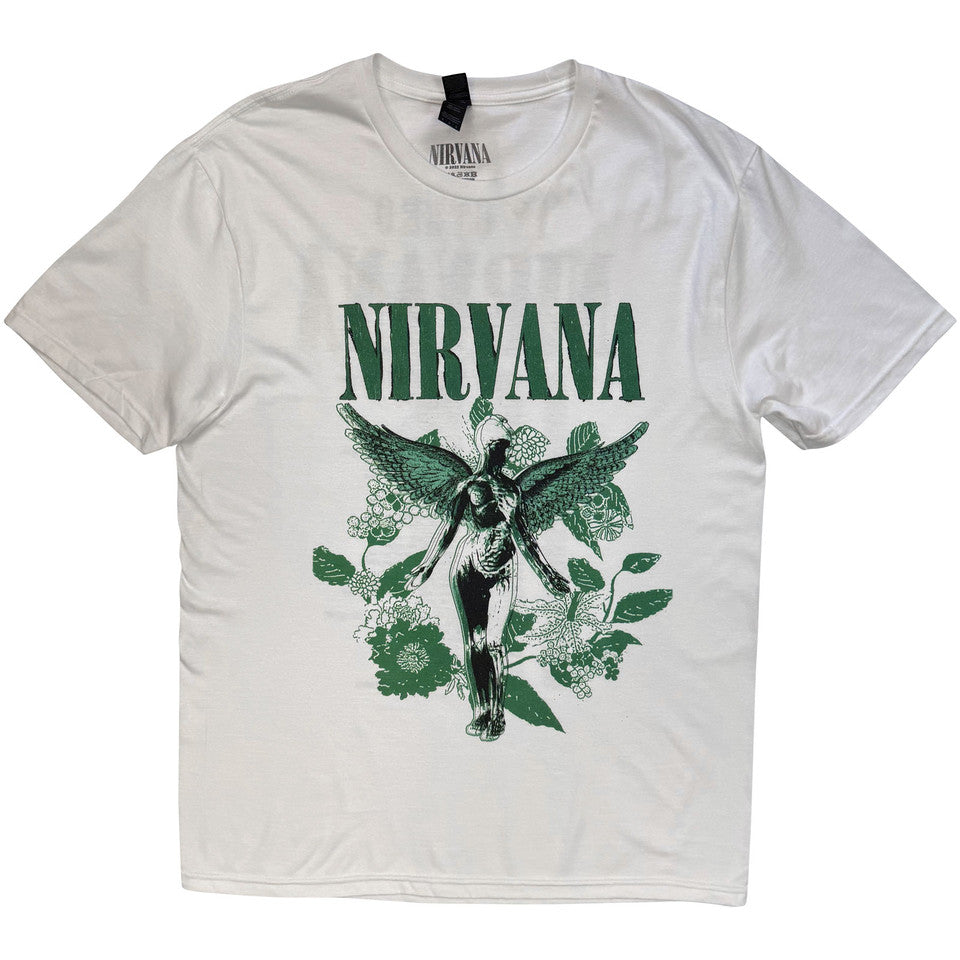 Nirvana Shirt - In Utero Green (White)