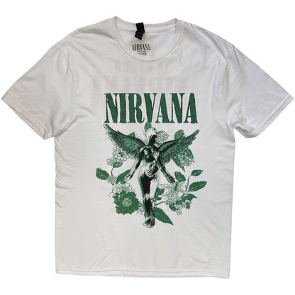 Nirvana Shirt - In Utero Green (White)