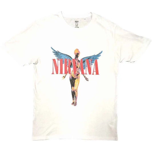 Nirvana Shirt In Utero Angel (White) Shirts