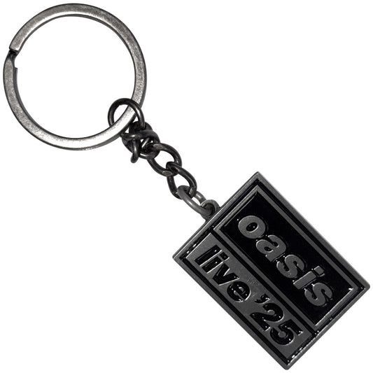 Oasis Keychain: Live '25 Logo Shirts