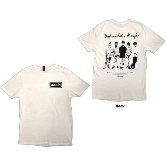 Oasis Shirt Definitely Maybe Back Print Shirts