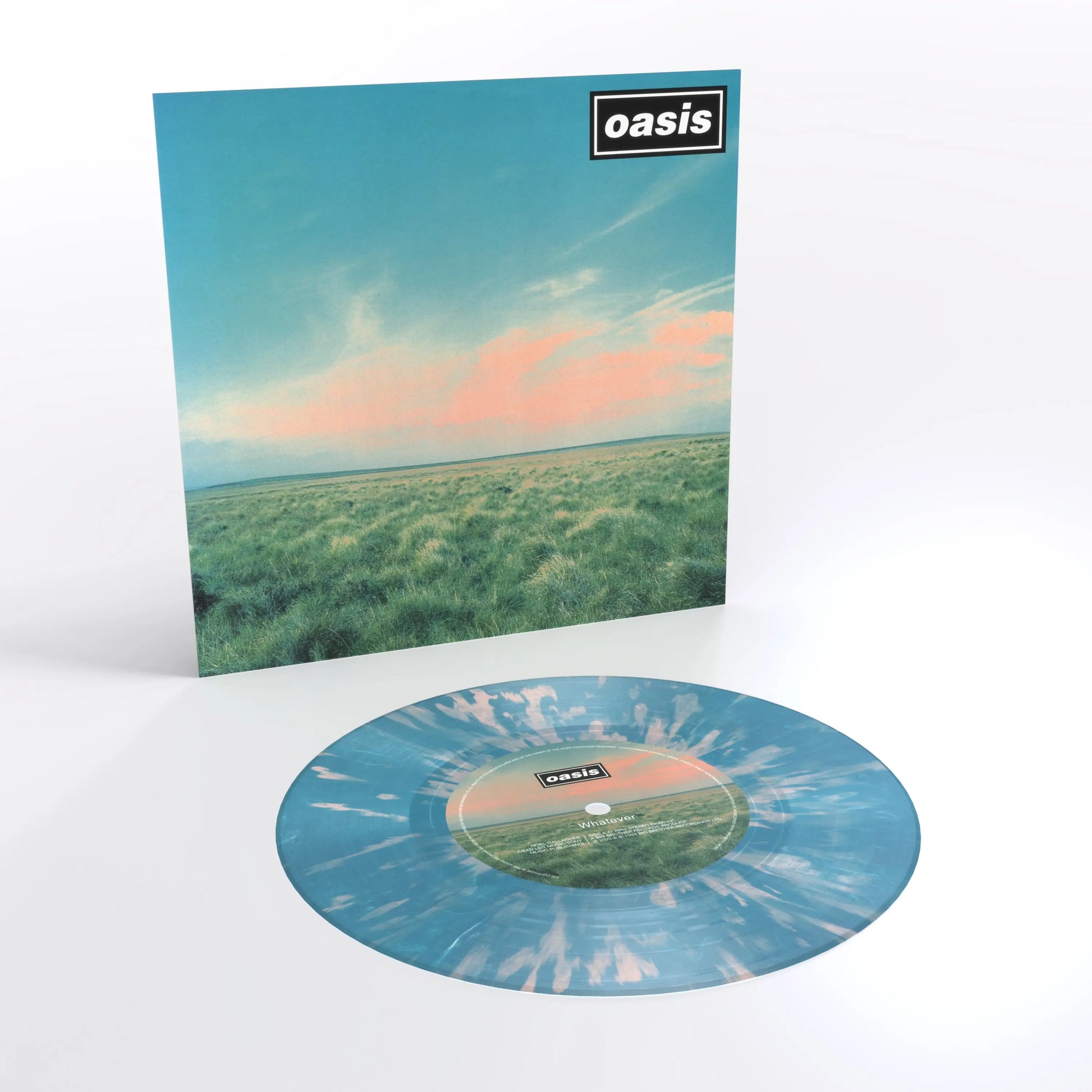 Oasis Whatever 30th Anniversary (Ltd. Pink & Blue Splatter Vinyl)
