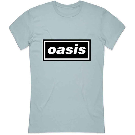 Oasis Ladies T-Shirt Decca Logo - Ireland Vinyl