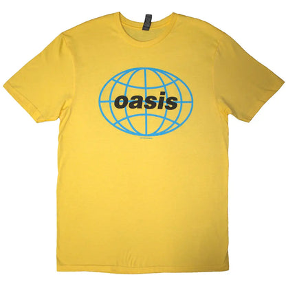 Oasis Shirt 1998 World Tour - South America (Yellow) Shirts
