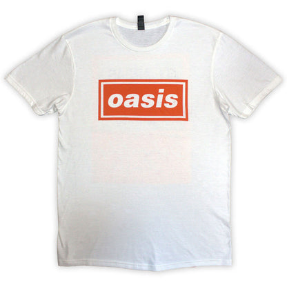 Oasis Shirt Definitely Maybe AAA Pass (White) Shirts Ireland Vinyl