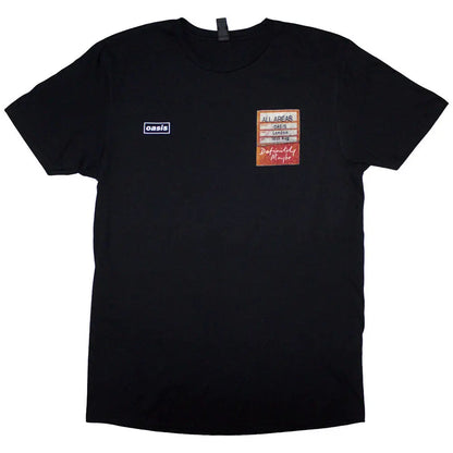Oasis Definitely Maybe AAA Setlist T-Shirt
