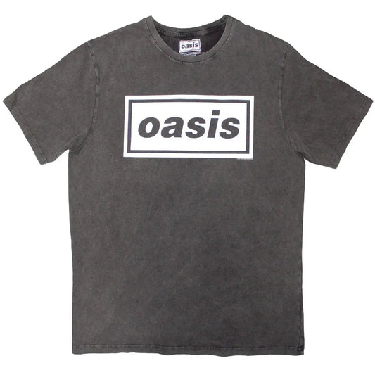 Oasis Stone Wash Shirt: Decca Logo Shirts