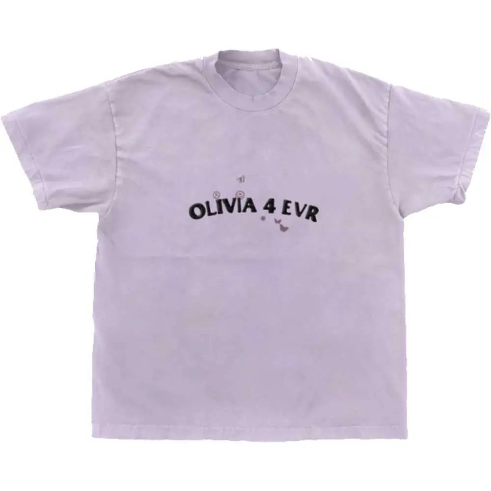 Olivia Rodrigo Purple T-Shirt Olivia 4 Evr Brutal Shirts