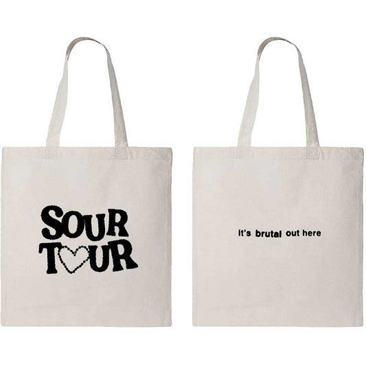 Olivia Rodrigo Tote Bag: Sour Tour - Ireland Vinyl