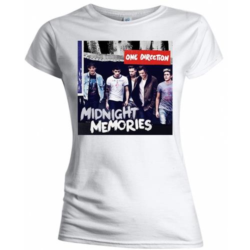 One Direction Ladies T-Shirt Midnight Memories - Ireland Vinyl