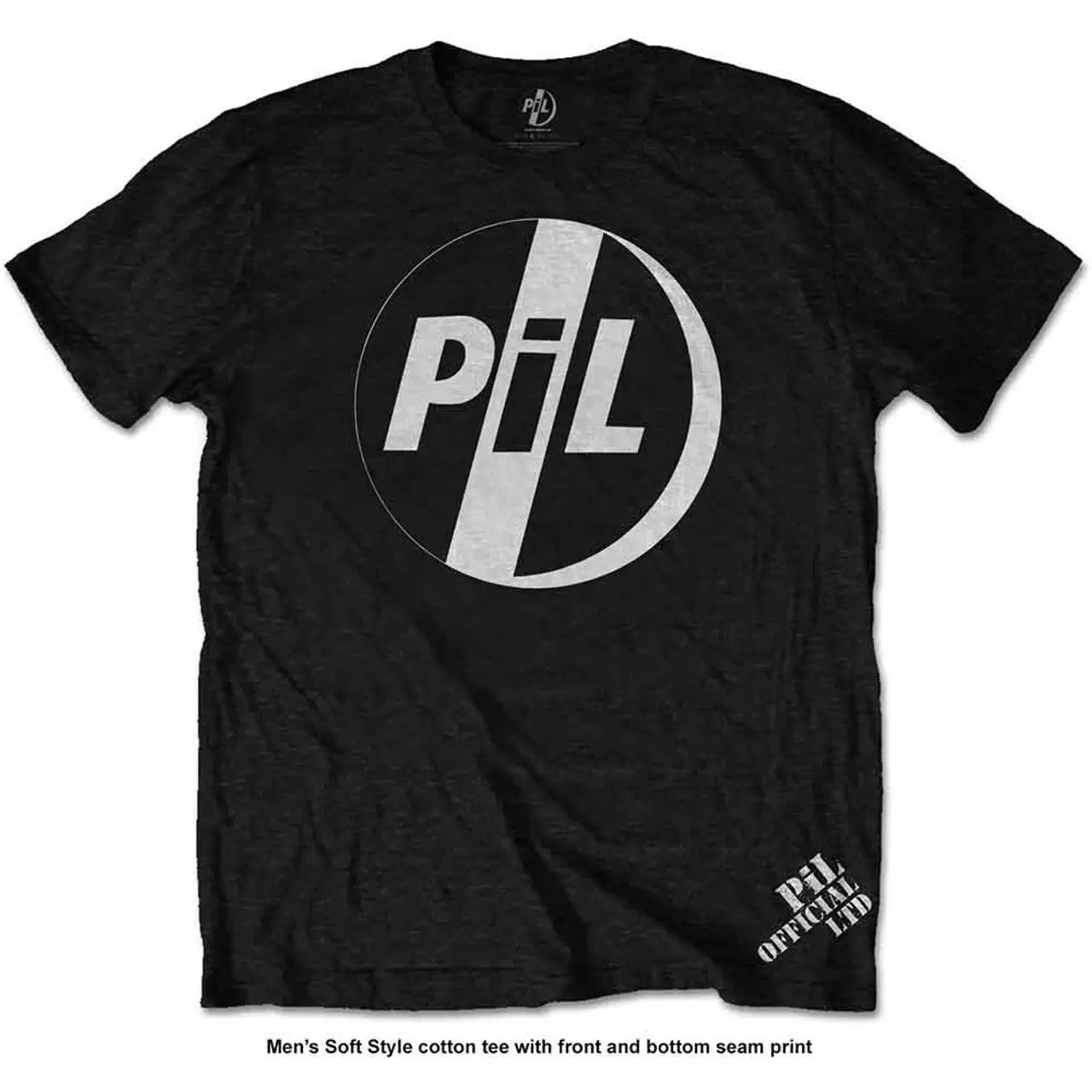 PIL (Public Image Ltd) Shirt: White Logo Shirts