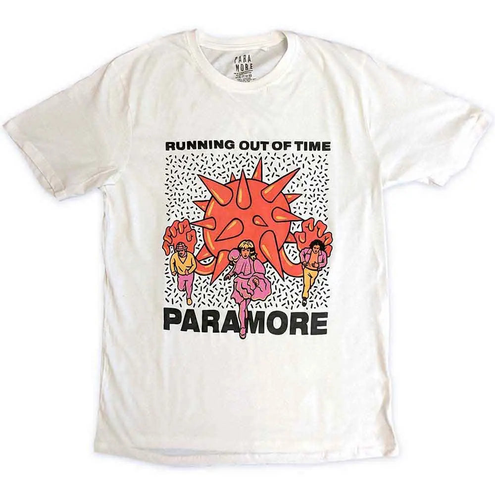 Paramore T-Shirt: Running Out Of Time Shirts