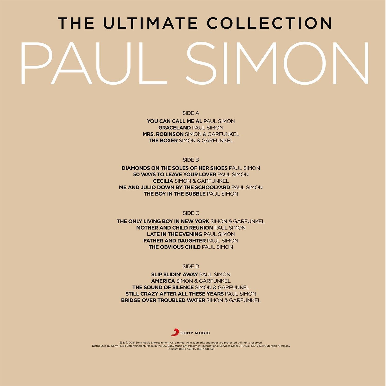 Paul Simon Ultimate Collection VinylN