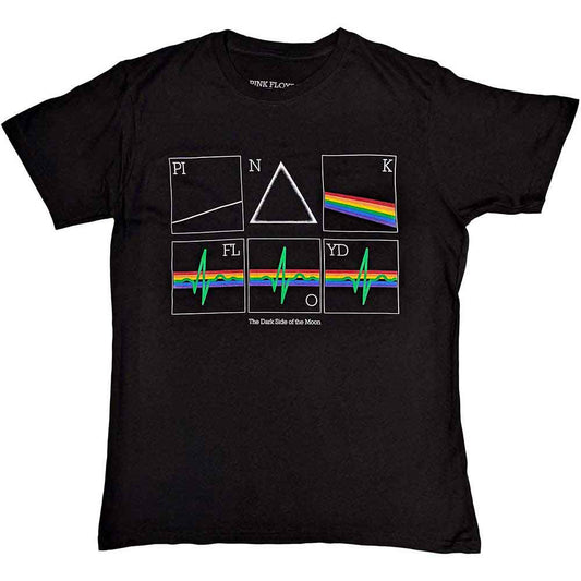 Pink Floyd T-Shirt: DSOTM Prism Heart Beat Shirts
