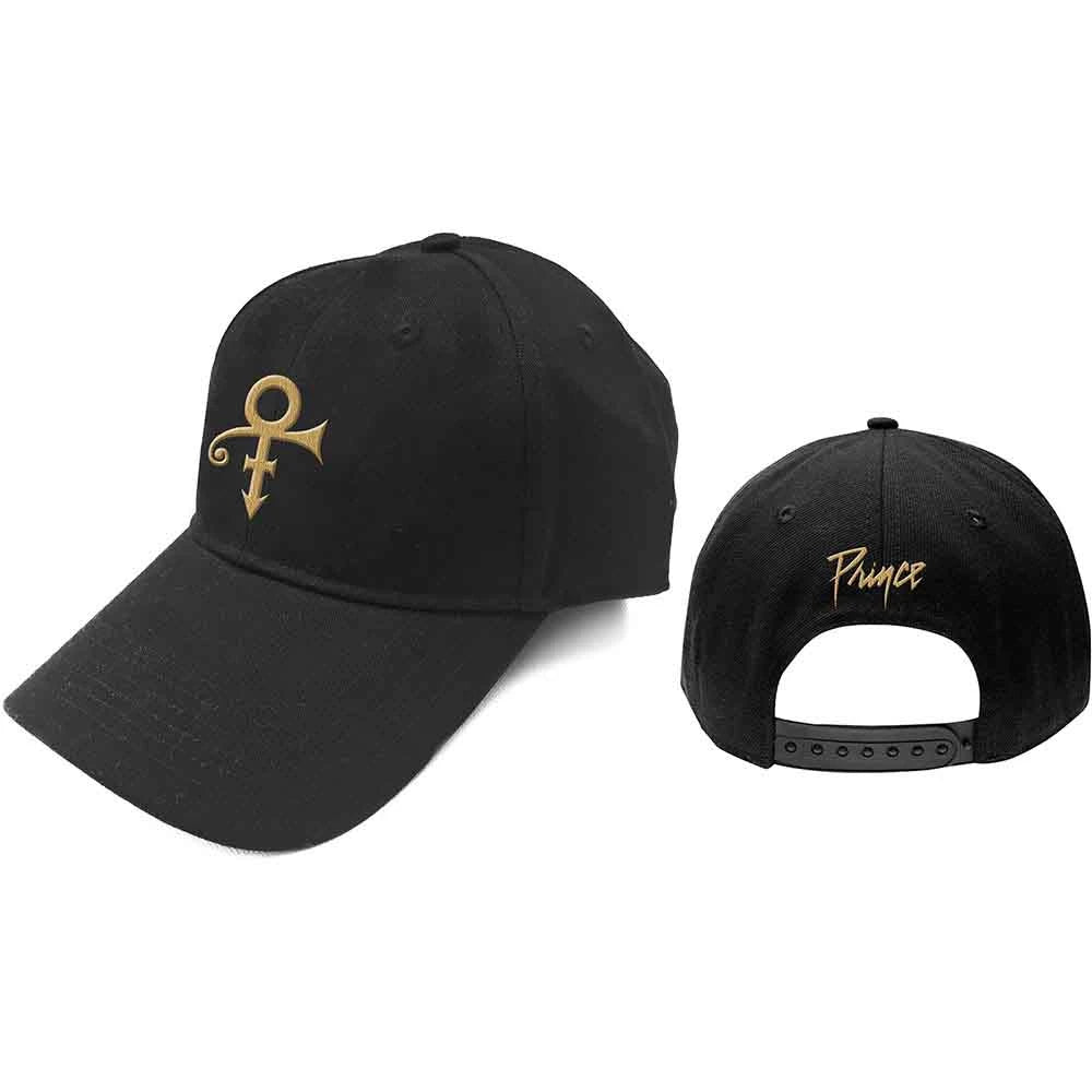Prince Cap - Gold Symbol (Black)
