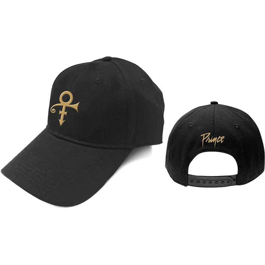 Prince Cap - Gold Symbol (Black)
