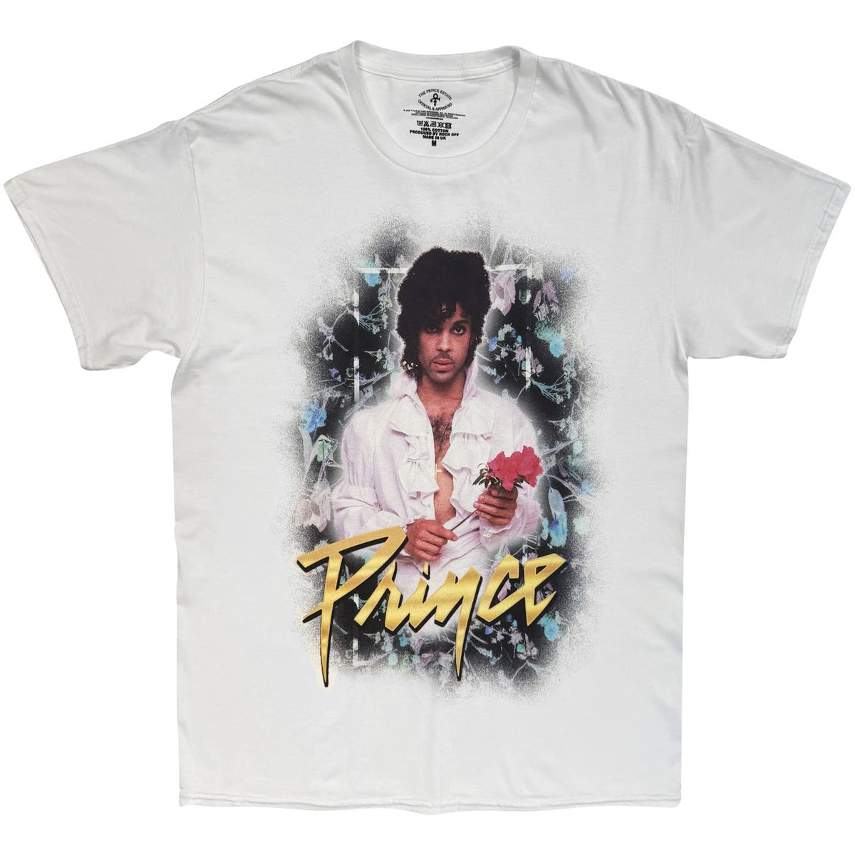 Prince Shirt - Flowers (White)