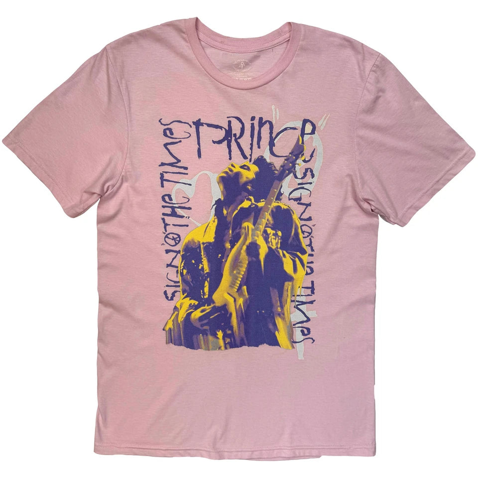Prince Shirt: Sign Of The Times (Pink) Shirts
