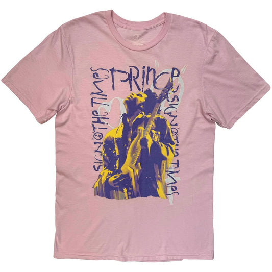 Prince Shirt: Sign Of The Times (Pink) Shirts