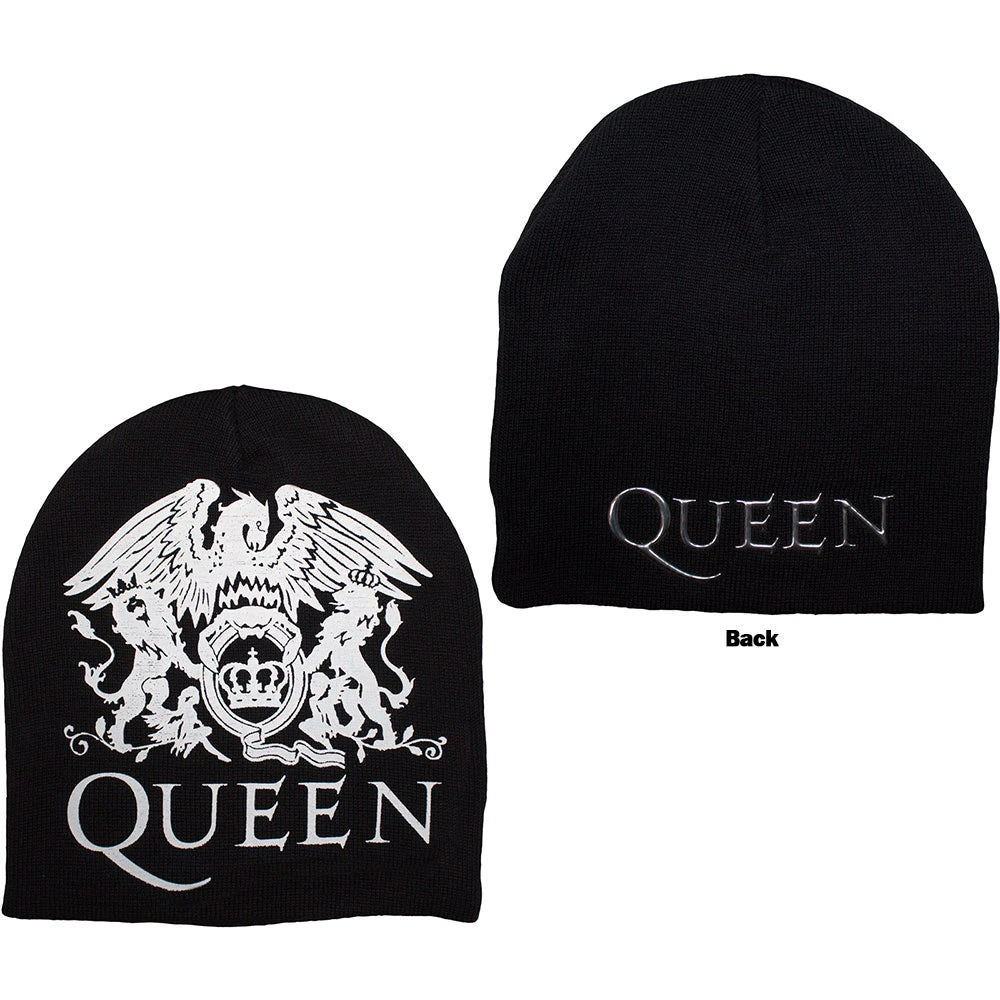 Queen Beanie Hat - Crest