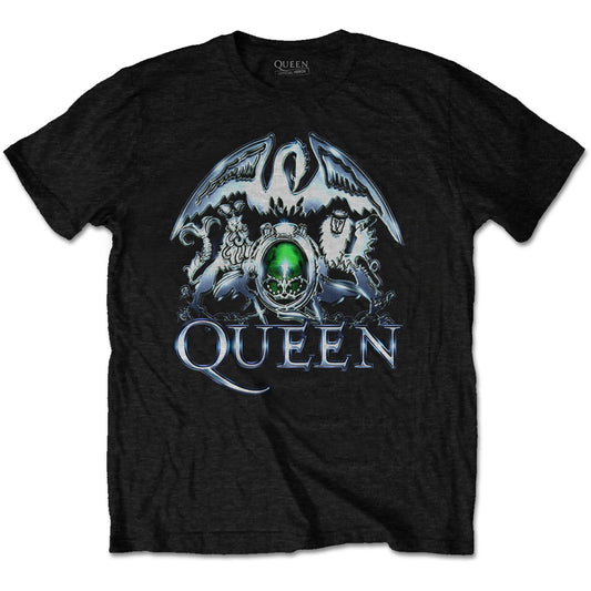 Queen Official Shirt Metal Crest - Ireland Vinyl