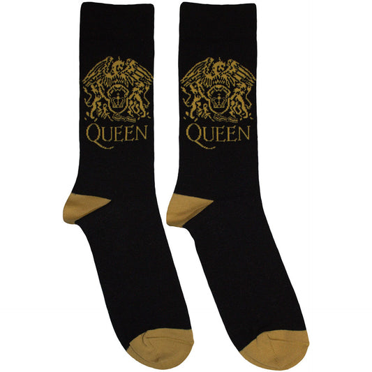 Queen Socks: Gold Crest Shirts