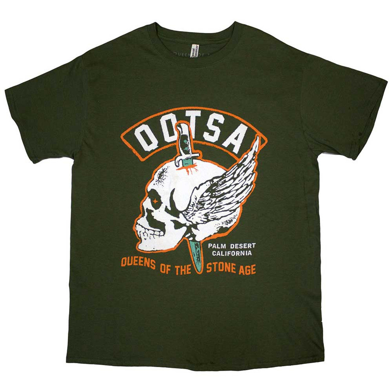 Queens Of The Stone Age Shirt: Winged Skull