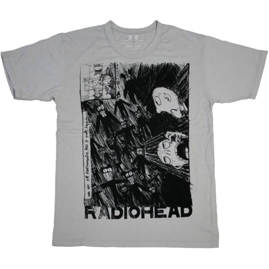 Radiohead Scribble Official Shirt - Ireland Vinyl