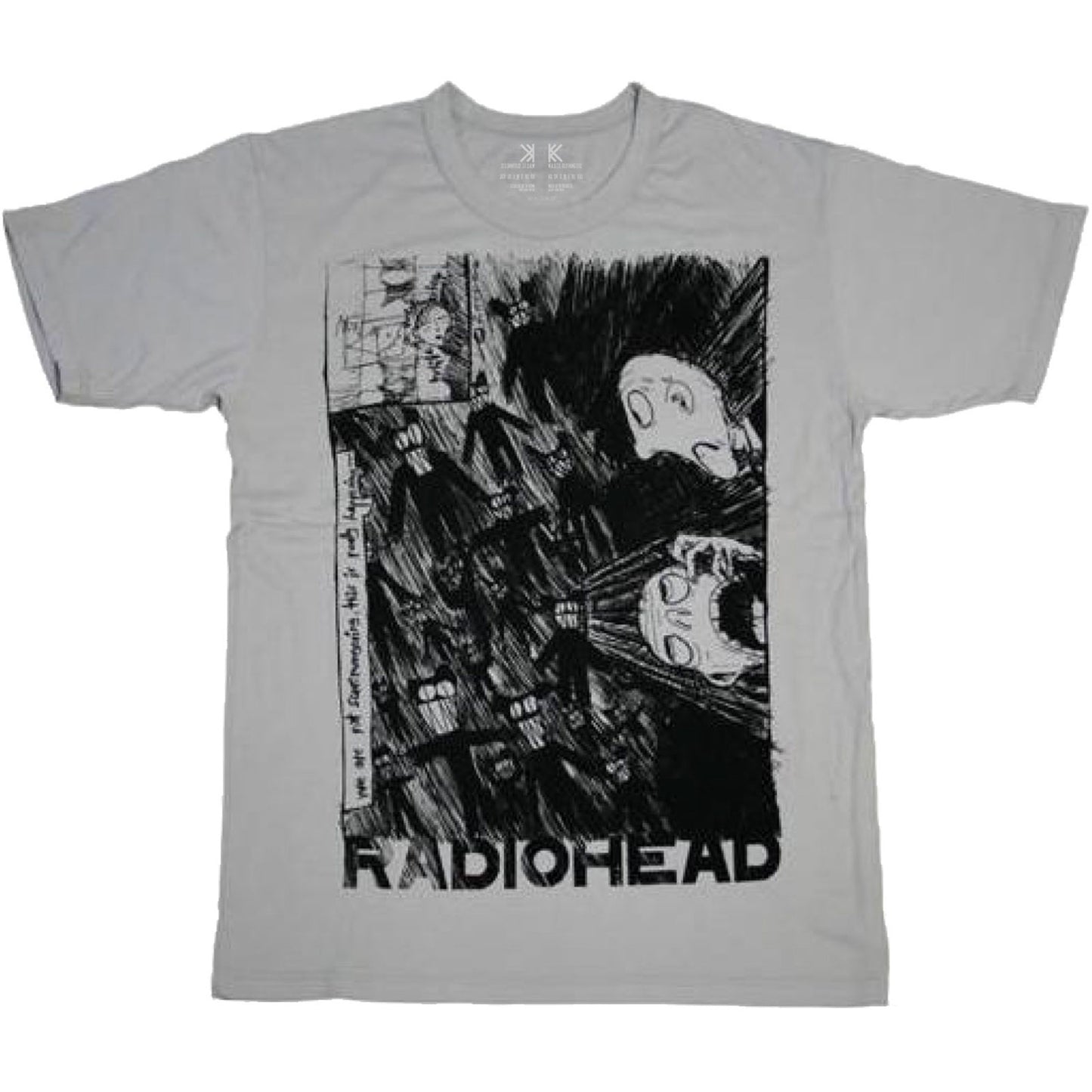Radiohead Scribble Official Shirt - Ireland Vinyl