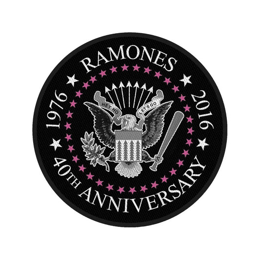 Ramones Patch 40th Anniversary Shirts