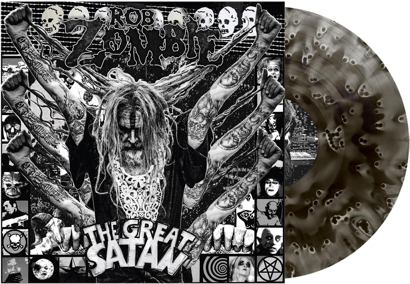 Rob Zombie The Great Satan [Ghostly Black]