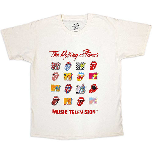 Rolling Stones MTV Logo Mashup T-Shirt - Ireland Vinyl