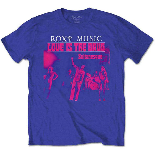 Roxy Music T-Shirt: Love Is The Drug Shirts