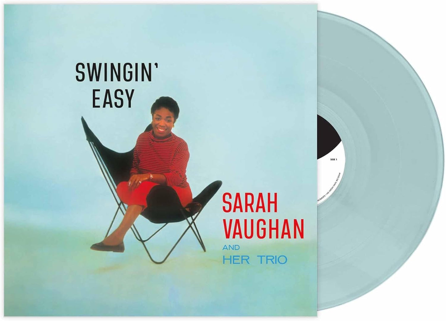 Sarah Vaughan Swingin' Easy Bleu
