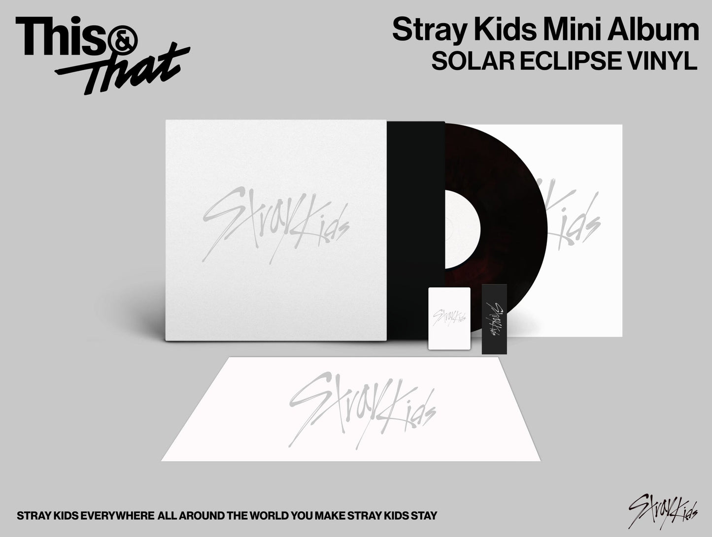 Stray Kids - [THIS & THAT] (Solar Eclipse Vinyl LP)