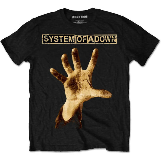 System Of A Down T-Shirt Hand Shirts