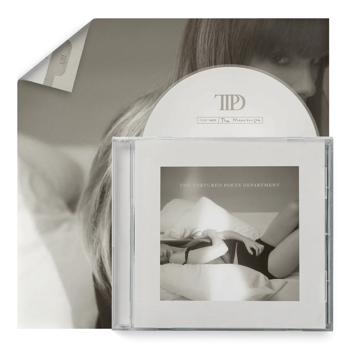 Taylor Swift The Tortured Poets Department CD - Ireland Vinyl