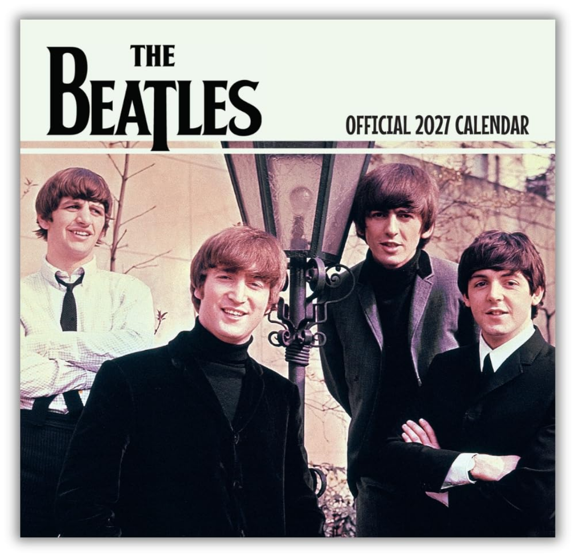 The Beatles 2027 Square Calendar