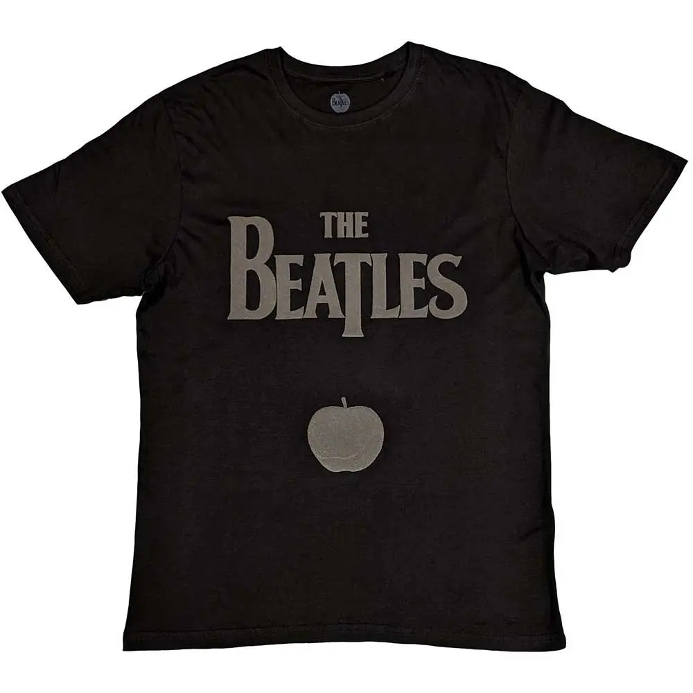 The Beatles Hi-Build T-Shirt Drop T Logo & Apple Shirts
