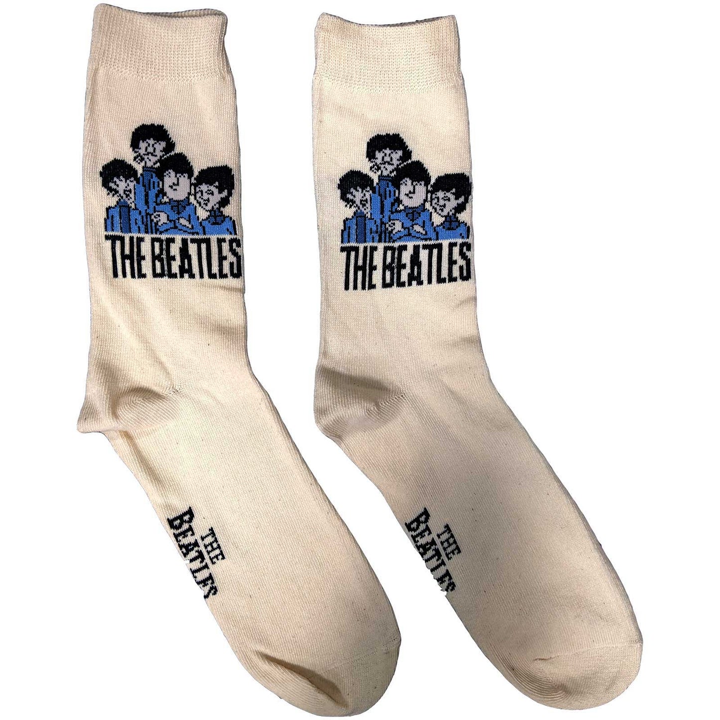 The Beatles Ladies Ankle Socks Cartoon Group - Ireland Vinyl