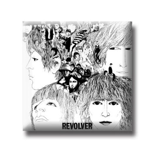 The Beatles Pin Badge: Revolver - Ireland Vinyl