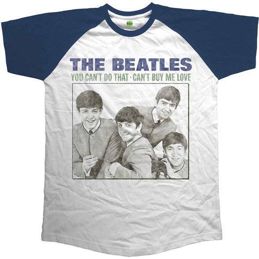 The Beatles Raglan T-Shirt Can't Buy Me Love - Ireland Vinyl