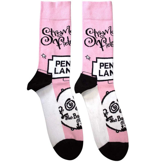 The Beatles Socks - Strawberry Fields/Penny Lane Shirts