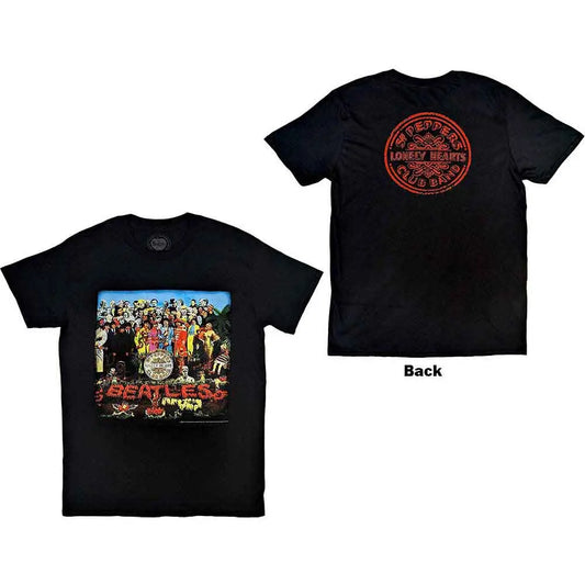 The Beatles T-Shirt Sgt Pepper (Back Print) Shirts