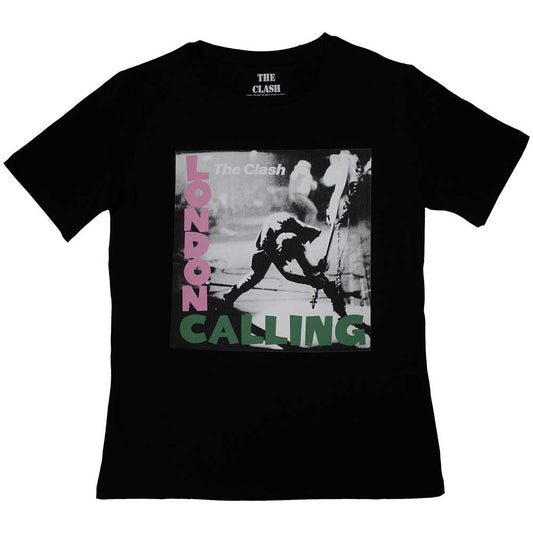 The Clash Ladies T-Shirt London Calling - Ireland Vinyl