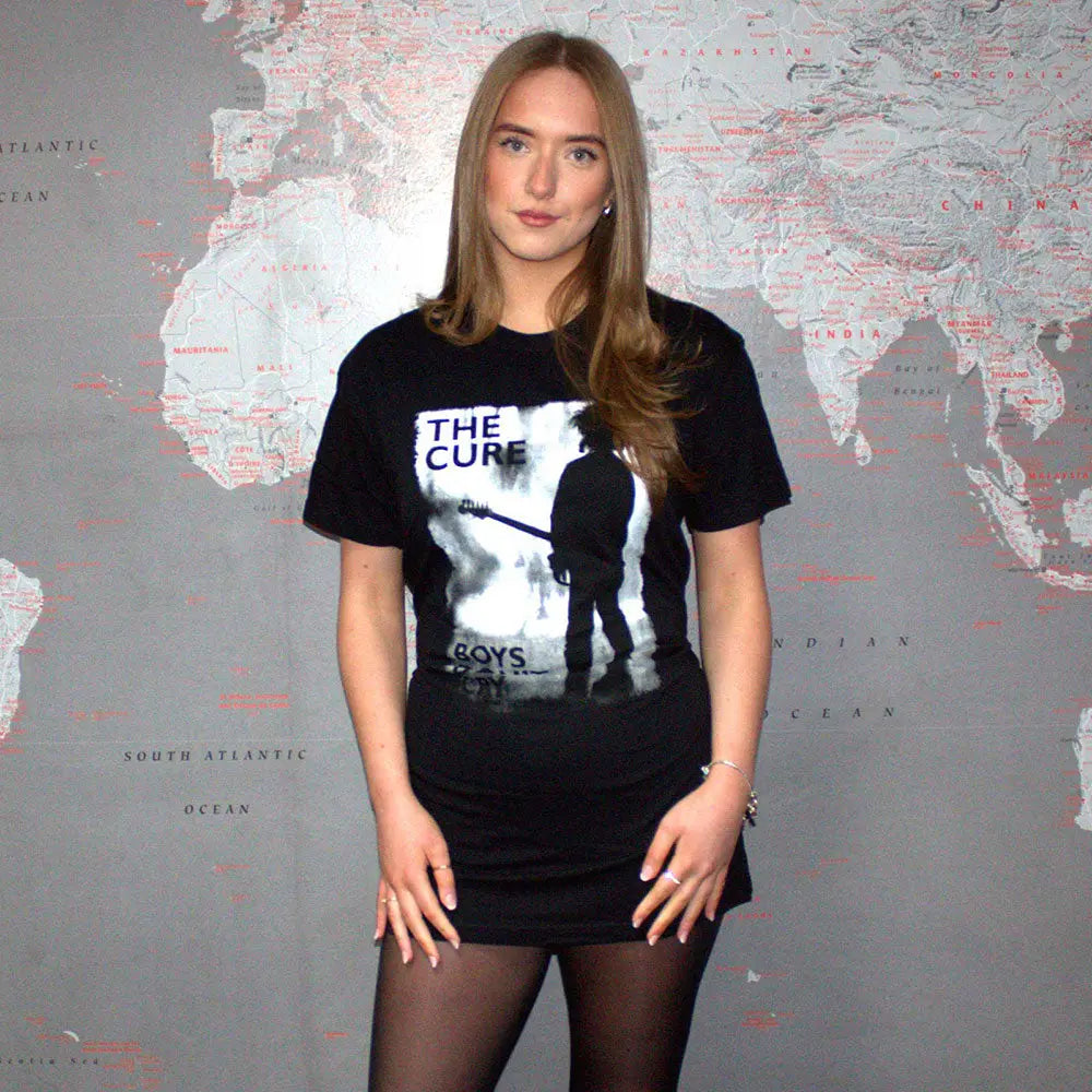 The Cure Ladies T-Shirt Dress Boys Don't Cry Shirts