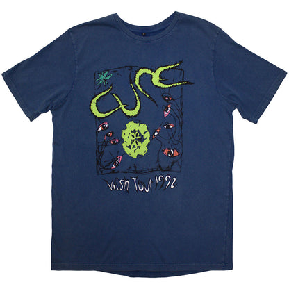 The Cure Shirt: Wish Tour '92 (Denim Blue) Shirts