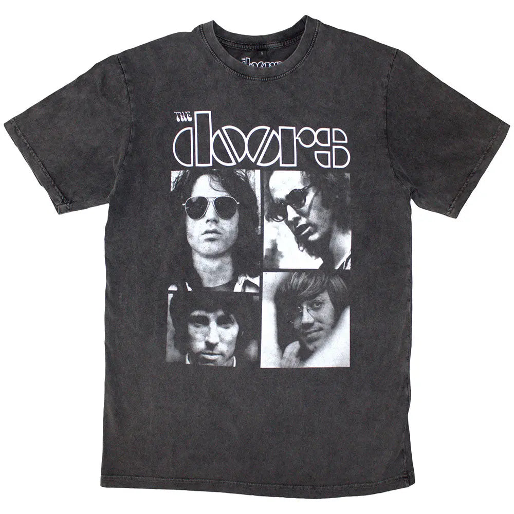 The Doors Stone Wash Shirt Squares Shirts