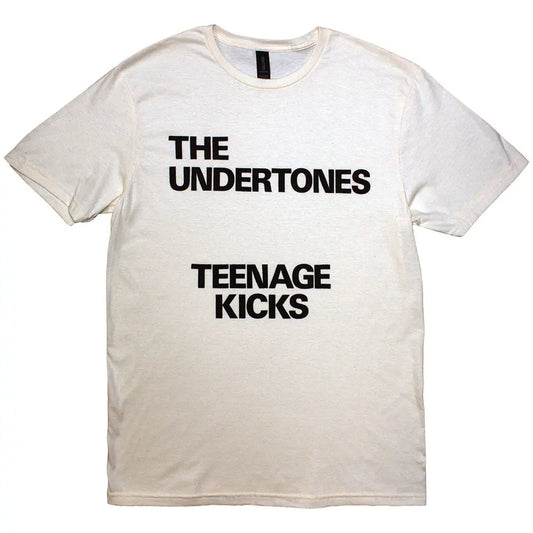 The Undertones Shirt Teenage Kicks Text Shirts