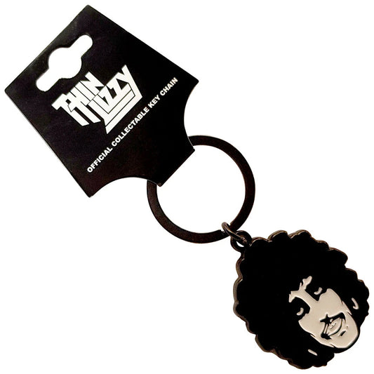 Thin Lizzy Keychain: Phil Portrait Shirts